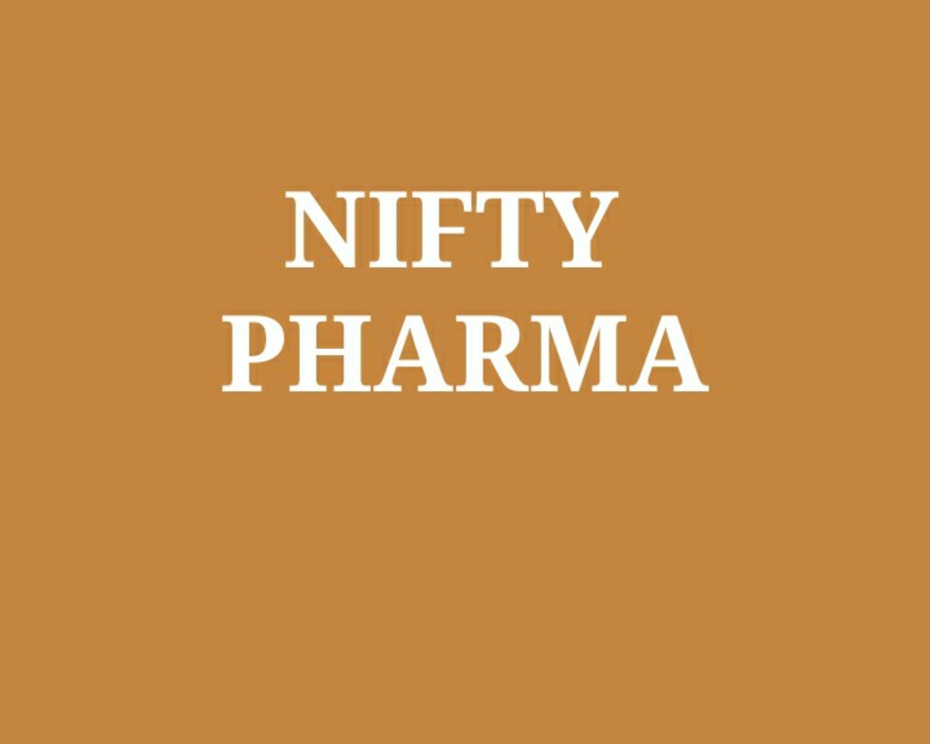 Nifty Pharma Chart