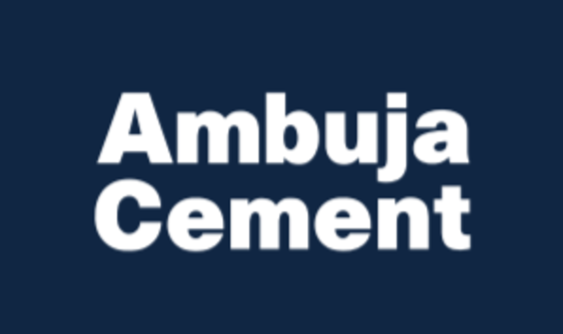 Ambuja Cements Ltd | Cement Plants | Owner - IndianCompanies.in