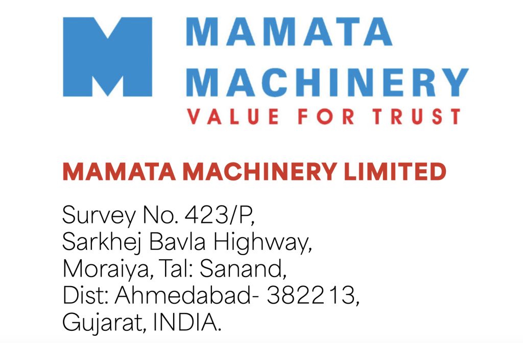 Mamata Machinery Limited Logo
