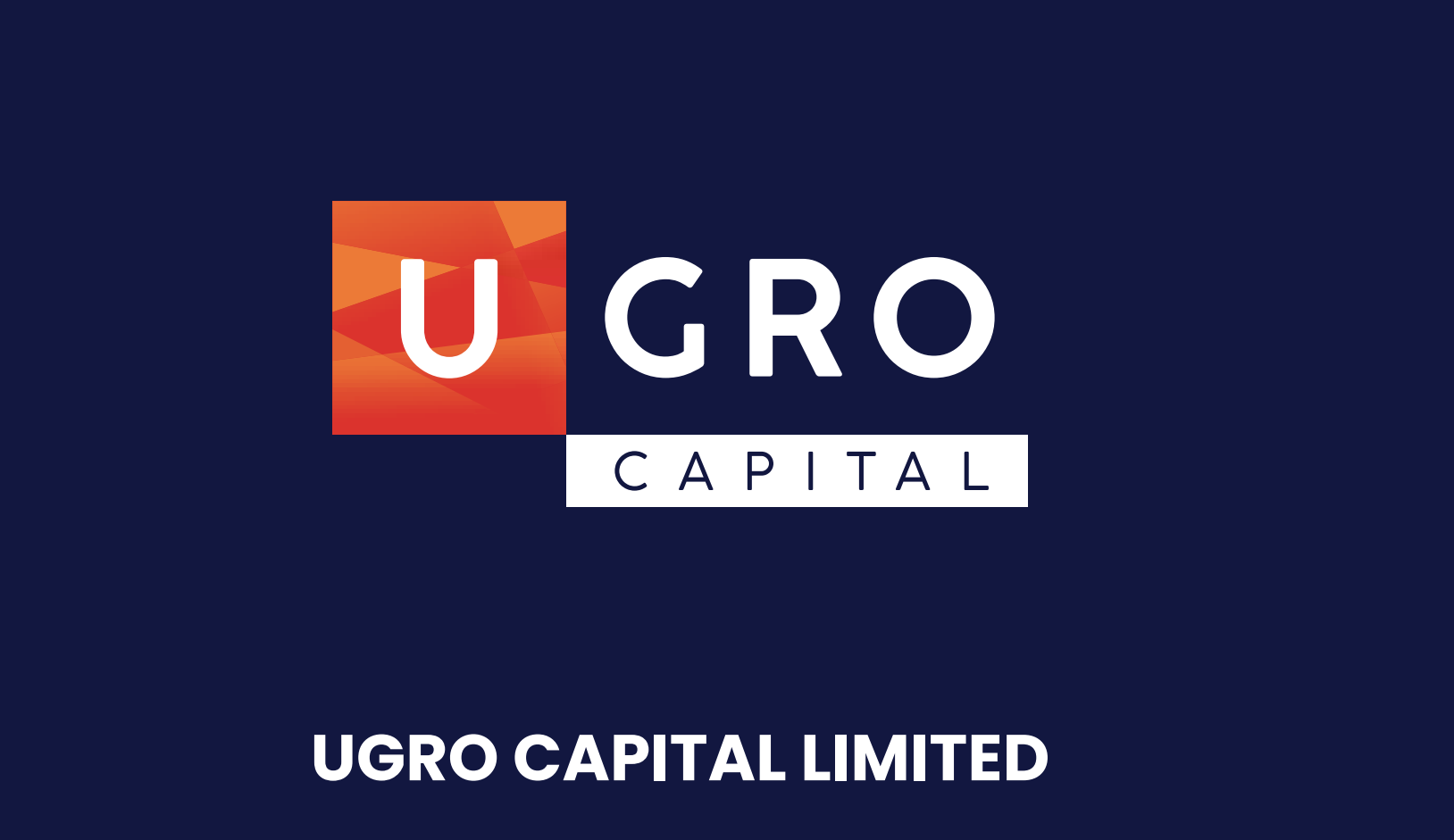 UGRO Capital Limited (BSE 511742 NSE UGROCAP) Logo